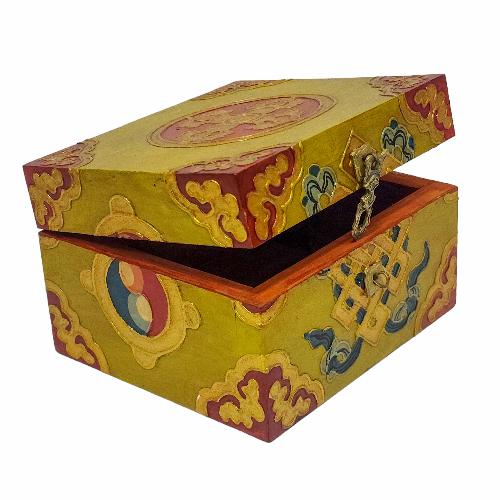 Wooden Tibetan Box-32235