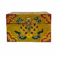thumb1-Wooden Tibetan Box-32235