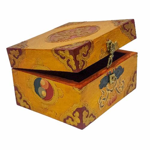 Wooden Tibetan Box-32236