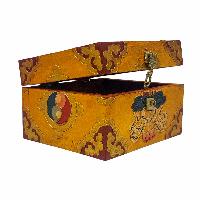 thumb2-Wooden Tibetan Box-32236