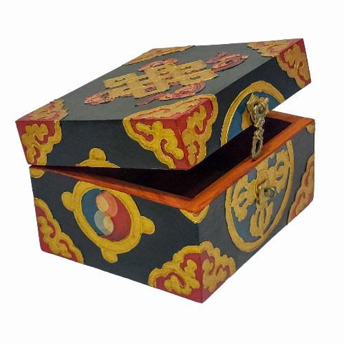 Wooden Tibetan Box-32237