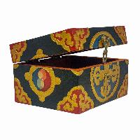 thumb2-Wooden Tibetan Box-32237