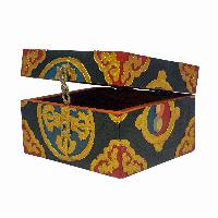 thumb3-Wooden Tibetan Box-32237