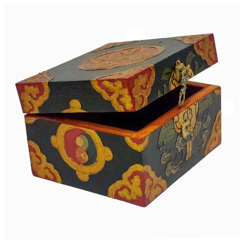 Wooden Tibetan Box-32238