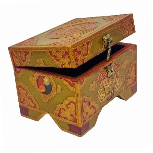 Wooden Tibetan Box-32239