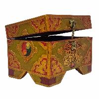 thumb2-Wooden Tibetan Box-32239