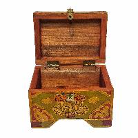 thumb5-Wooden Tibetan Box-32239