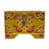 thumb1-Wooden Tibetan Box-32240