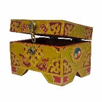 thumb3-Wooden Tibetan Box-32240