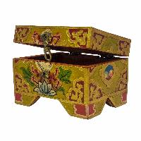 thumb3-Wooden Tibetan Box-32242