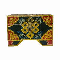 thumb1-Wooden Tibetan Box-32243