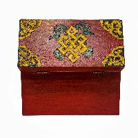 thumb4-Wooden Tibetan Box-32245