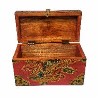 thumb5-Wooden Tibetan Box-32245