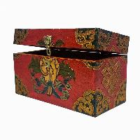 thumb3-Wooden Tibetan Box-32246