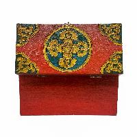 thumb4-Wooden Tibetan Box-32246