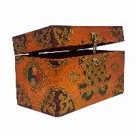 thumb1-Wooden Tibetan Box-32247