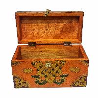 thumb4-Wooden Tibetan Box-32247
