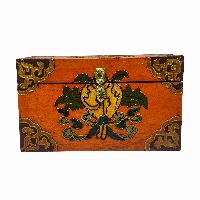 thumb1-Wooden Tibetan Box-32248