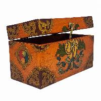 thumb2-Wooden Tibetan Box-32248