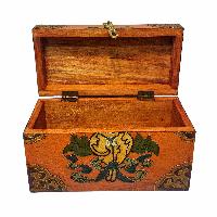 thumb4-Wooden Tibetan Box-32248