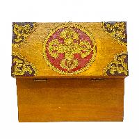 thumb4-Wooden Tibetan Box-32249