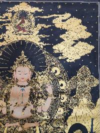 Chenrezigthangka, Buddhist Traditional Painting, Hand Painted