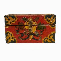 thumb1-Wooden Tibetan Box-32360