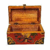 thumb4-Wooden Tibetan Box-32360