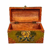 thumb5-Wooden Tibetan Box-32361