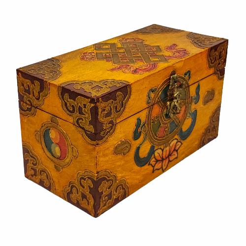 Wooden Tibetan Box-32362