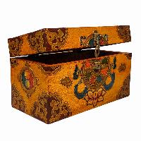thumb2-Wooden Tibetan Box-32362
