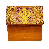 thumb4-Wooden Tibetan Box-32364