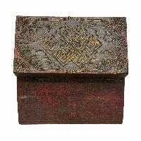 thumb4-Wooden Tibetan Box-32365