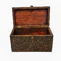 thumb5-Wooden Tibetan Box-32365