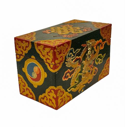 Wooden Tibetan Box-32366