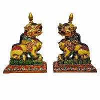 Temple Lion Set [painted]