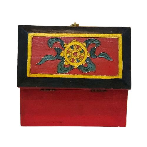thumb3-Wooden Tibetan Box-33841