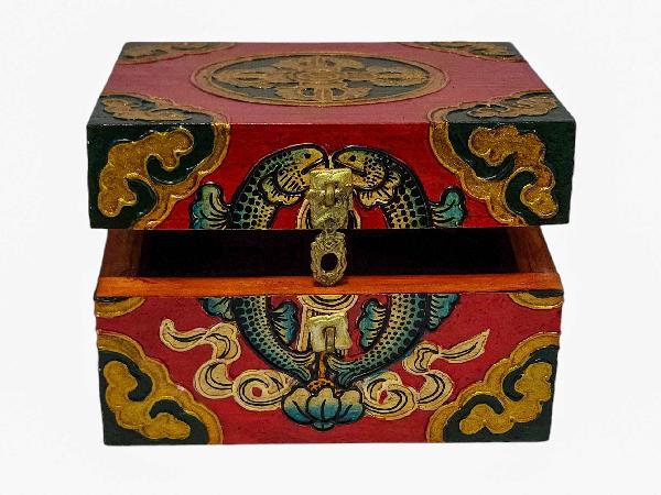 Wooden Tibetan Box-33847