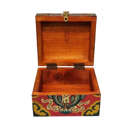 thumb3-Wooden Tibetan Box-33847