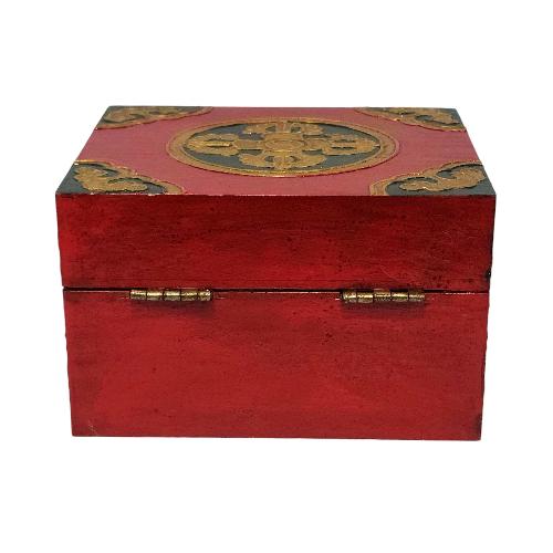 thumb1-Wooden Tibetan Box-33847