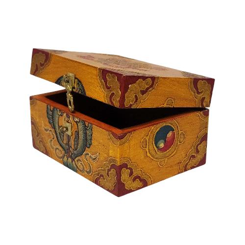thumb4-Wooden Tibetan Box-33848