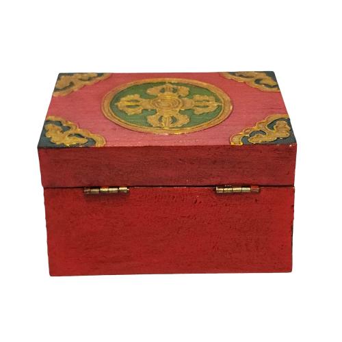thumb1-Wooden Tibetan Box-33849