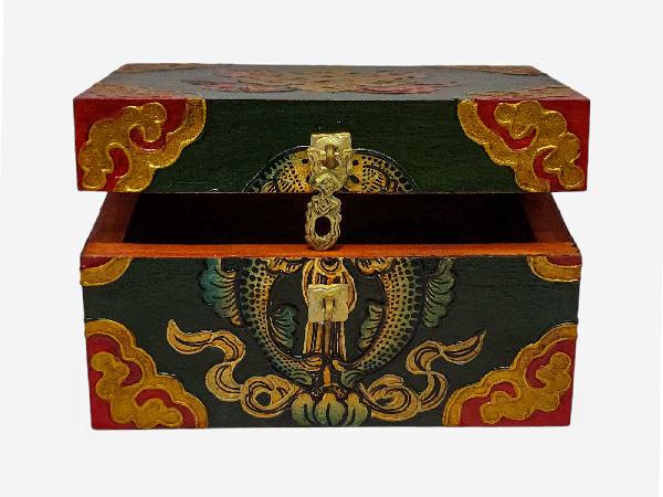 Wooden Tibetan Box-33850