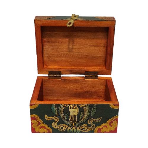 thumb3-Wooden Tibetan Box-33850