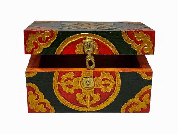 Wooden Tibetan Box-33851