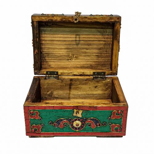 thumb3-Wooden Tibetan Box-33855