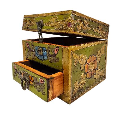 thumb5-Wooden Tibetan Box-33861