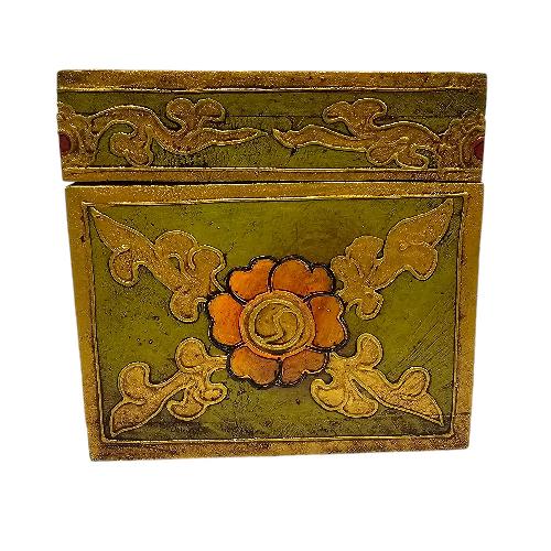 thumb4-Wooden Tibetan Box-33861