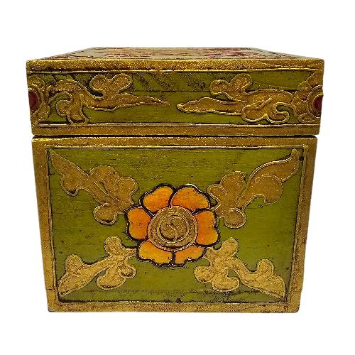 thumb2-Wooden Tibetan Box-33861