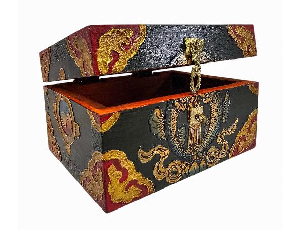 Wooden Tibetan Box-33862